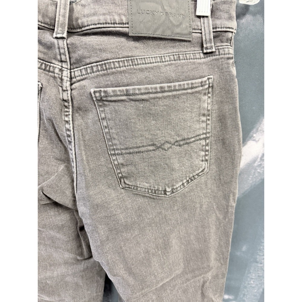 Lucky Brand Stevie Mid Rise Flare Jeans Women's 6/28 Black Stretch Denim EUC - Picture 10 of 16